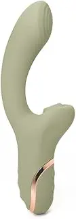 3 in 1 Medical-Grade Silicone G-Spot Sucking Rabbit Vibrator Dildo Sex Toy For Women - Rechargeable Waterproof Adult Toy