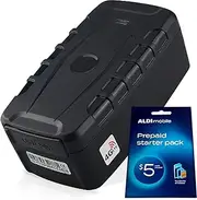 Elinz 4G LTE GPS Tracker Real Live Tracking Wireless Device IP65 Multiple Alerts or Alarms History Route Tracking 20000mAh Big Battery ALDI Sim