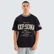 [Nena and Pasadena] Ante Loopback Raptor Tee Jet Black
