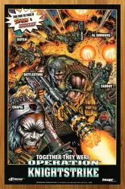 1995 Image Comics Operation Knightstrike Vintage Print Ad/Poster Rob Liefeld