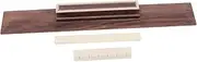 GOOHOCHY Replacement Parts for Classical Guitars Bone Nut Saddle and Tailpiece Kit