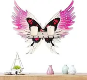 Butterfly Floating Shelf - Butterfly-Shaped Display Stand Corner Shelves - Floating Storage Rack, Boho Home Wall Decor for Living Room, Bedroom