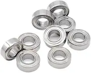 10Pcs Fishing Reel Bearing Replace 623ZZ 3X10X4 5x10x4 MR105 3x10x4 MR115 5x11x4 693ZZ 3X8X4 Stainless Steel Bearing ABEC-7(10P S688ZZ 8x16x5)