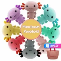 在飛比找蝦皮購物優惠-跨境可愛蠑螈公仔玩偶Axolotl墨西哥六角恐龍娃娃魚毛絨玩