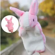 Rabbit Animals Hand Puppet Soft Stuffed Doll Gloves Stage Props Kid Children Toy