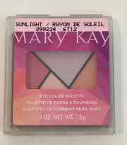 Mary Kay Eye Color Palette SUNLIGHT Discontinued Quad