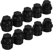 ASAKKURA 10pcs Wheel Lug Nut Caps Tire Bolt for Vehicle Wheel Hubs Modern Design for Enhanced Appearance Fit for Various Cars