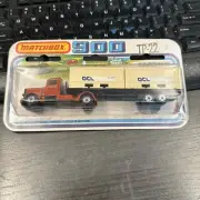 1979 Matchbox 900 TP 22 ORANGE LONG HAUL OCL CONTAINER Truck & Trailer FREE SHIP