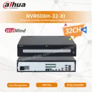 Dahua 32CH 4K AI 2U 8SATA WizMind Network Video Recorder Face SMD+ NVR608H-32-XI