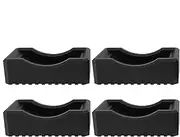 Grill Levelers - Grill Leveling Shims | Heavy Duty Griddle Tool Leg Accessories, Rubber Stable Grills Tools, BBQ Accessories for Patio, Garden, Yard, Backyard, Camping, Outdoor Cooking