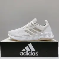 在飛比找Yahoo!奇摩拍賣優惠-adidas QT RACER SPORT 女生 白色 舒適