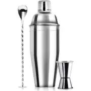 Cocktail Shaker Set Drink Shaker Bartender Kit Barware Tools New
