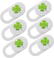 6pcs Webcam Cover Slide Ultra Thin Privacy Protection for Laptop Tablet Easy Finger Movement Strong Adhesive Unique Design for Secure Camera Use