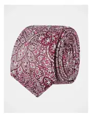 [Blaq] POLY PAISLEY TIE