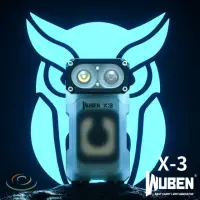 在飛比找momo購物網優惠-【WUBEN】錸特光電 X3 Owl PRO充電盒版 700