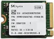 SK Hynix BC501 SSD 512GB M.2 2230 Gen3 x4 PCIe 3.0 HFM512GDGTNG-87A0A (FW: 80041C00) for Steam Deck Surface (Laptop Book Pro) Dell HP Lenovo Ultrabook