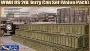 Gecko 1/35 WWII US 20L Jerry Can Set [Value Pack]