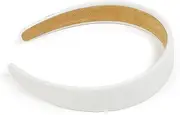 Headbands for Women Headband Cute Headbands Women's Fashion Headbands Elastic Hair Bands for Women's Hair Non Slip Hairband (White, One size)