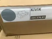 IKEA KIVIK Slipcover COVER for loveseat 2 SEATER 74 3/4” Gunnared medium gray