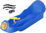 Generic Snow Sled, Grass Sled, Snow Sled, Ski Sled for Boys Girls Kids Gift, Blue