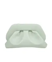 Themoirè Tia Strapped Clutch Bag One size GLACIER