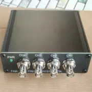 4CH Frequency Counter 1Hz-250MHz 11bit/s Frequency Counter USB 12V 1A FAM-1 #hot