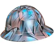 Cal Pacific, GEO-METRIC Full Brim Hard Hat with with Fas-trac Suspension