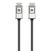 DisplayPort 1.2 Cable with Latches, M/M, 4k