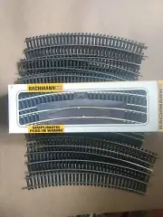 Vtg. Bachmann HO Simplimatic Plug-In Wiring Train Railroad Tracks 19 Pieces MIB