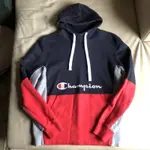 保證正品 CHAMPION 藍紅 連帽T恤 帽T SIZE XL