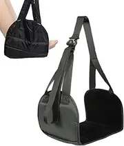 [Generic] Plane Foot Hammock | Foot Sling Hammocks | Flight Hand Luggage, Leg Rest, Lightweight Work Furniture Accessories for Women Men