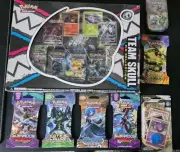 14 Pokemon Packs - Team Skull Box XY Roaring Skies XY fates Collide Steam Siege