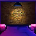 Vintage Brick Large Wall Art Blacklight Poster UV Reactive Tapestry Wall Hanging