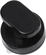 Powerful Suction Cup Handle, Strong Suction Cup Pulls Fridge Handle Drawer Cupboard Cabinet Door Glass Portable Mobility Handle Knobs Adsorbent Handle and Knobs for Bathroom (Black)
