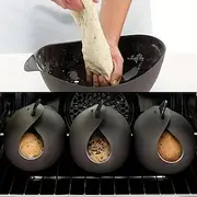 1pc The All-in-One Kitchen Tool, Multifunctional Silicone Bread Maker, Vegetable Steamer, Baking Pan Toaster