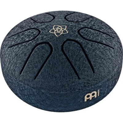 Meinl Sonic Energy Pocket Steel Tongue Drum, A Major, Navy Blue
