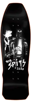 ZERO x THE SPITS Robot '89 Shaped 10.0 Cruiser Skateboard Deck