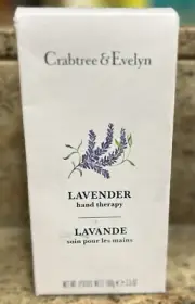 Crabtree & Evelyn Lavender Hand Therapy Hand Cream - 3.5oz ~ NEW