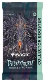 Magic the Gathering Duskmourn - Collector Booster Pack Sealed x1