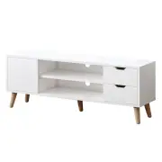 ALFORDSON Entertainment Unit TV Stand Storage 120cm White