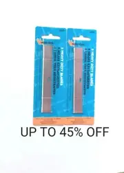 10 Blades, (2 Packs of 5) WARNER #695, 4" PAINT AND SCRAPER BLADES FREE SHIPPING