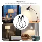 Clip On Light Bulb Lamp Shade Adapter Lightweight Round Attaching Finials