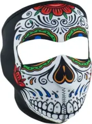 Zan Full Face Mask WNFM413 Muerte Skull OSFM