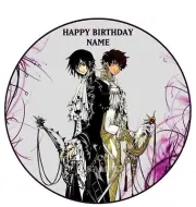 Code Geass edible image ICING cake topper Anime personalised party decoration