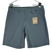 NWT Patagonia Hydropeak Hybrid Walk Shorts 19” Mens 30 Plume Gray Polyester $85