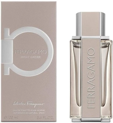 Salvatore Ferragamo Bright Leather E.D.T Men 100ml / 3.4 FlOz Perfume Original