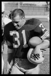Green Bay Packers Fullback Jim Taylor during the St Louis Cardinal- Old Photo 35