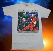 New DC Comics Justice League Social media Group Likes Vintage Mens T-Shirt
