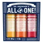 Dr Bronner's Pure Castile Liquid Soap - Summer Lovin' - 237ml x 3 pack