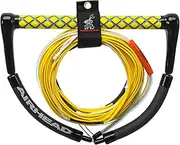 AIRHEAD Dyneema Flat Line Wakeboard Rope, 4 Sections, 70-Feet, Multiple Colors Available